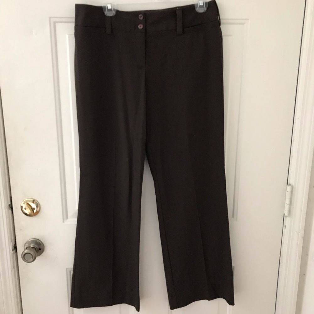 New TBA Chocolate Brown Dress Pants, Size 11